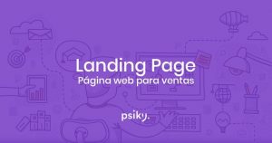 landing page