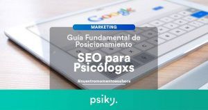 marketing para psicólogos posicionamiento seo